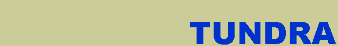 Text Box: TUNDRA