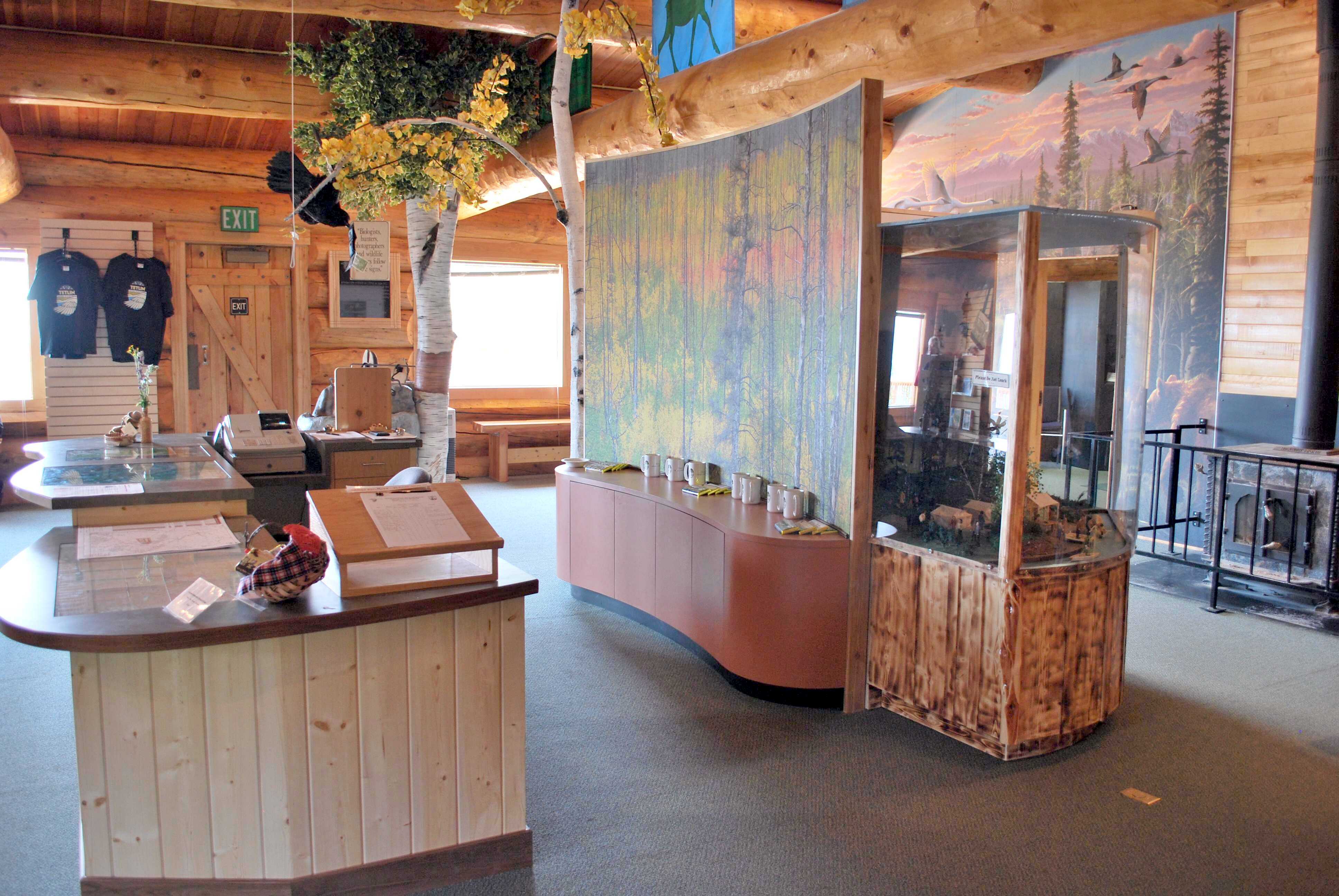 Dreamworks Cabinetry Casework for the Tetlin Wildlife Preserve Visitor ...